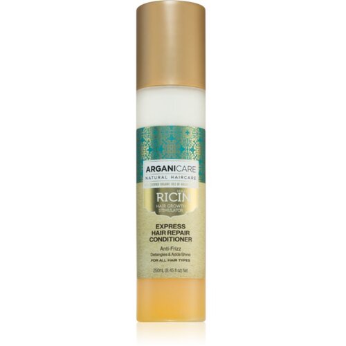 Arganicare Ricin Express Hair Repair Conditioner regenerator bez ispiranja za oštećenu kosu 250 ml Cene