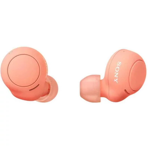 Sony brezžične slušalke WF-C500, oranžna