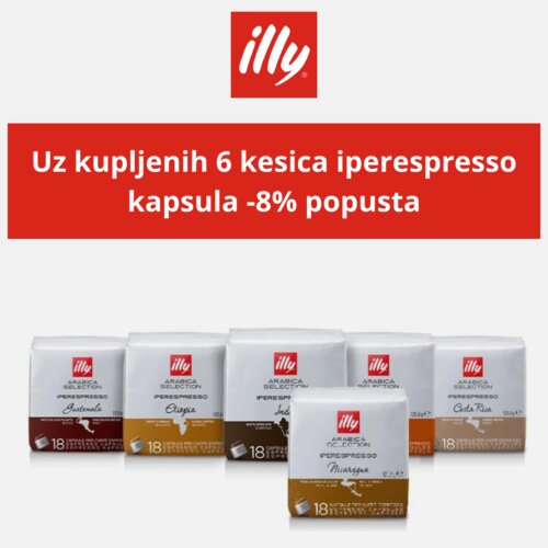 Illy iperespresso kapsule- 6 pakovanja Slike