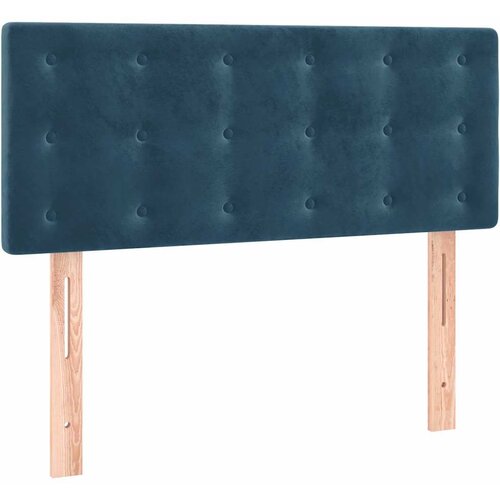 Box spring krevet s madracem tamnoplavi 100x200 cm bar&amp;scaron;unasti Slike