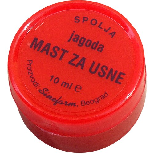 Sinefarm Mast za usne u kutijici Jagoda 10 ml Cene