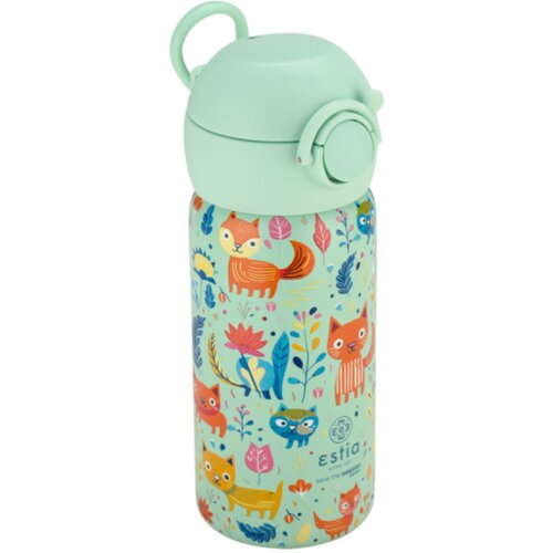 Estia dječja termo boca 350ml Feline Foliage 01-23461 Slike