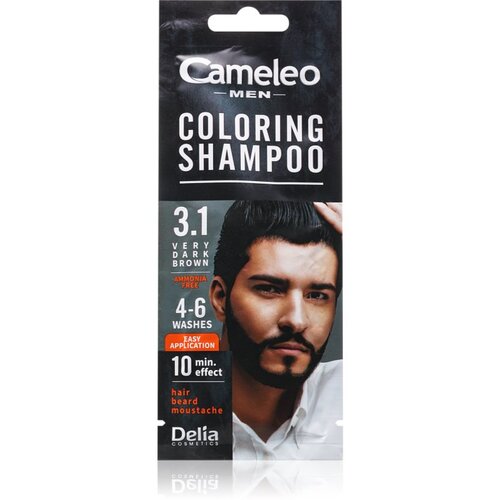 Delia Cosmetics Cameleo Coloring Shampoo šampon za toniranje za lase za moške 15 ml Cene