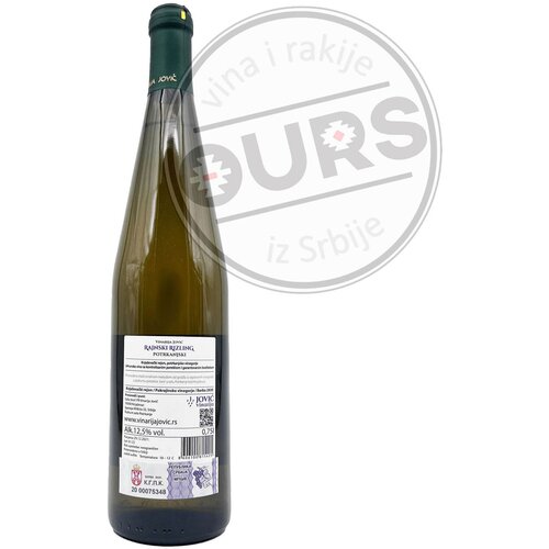 JOVIĆ rajnski rizling 0,75L Slike
