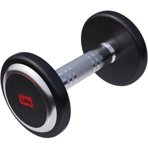 Gorilla Sports Fiksne gumirane bučice PRO 2,5 - 35 kg Slike