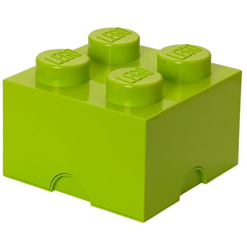 Lego Kvadratna limetno zelena škatla za shranjevanje LEGO® Cene