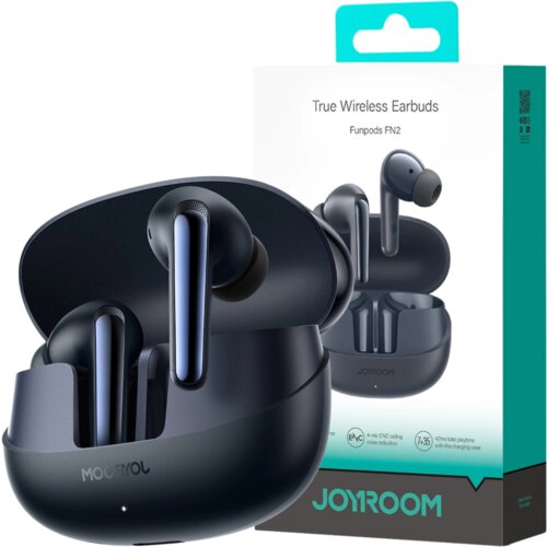 Joyroom FUNPODS JR-FN2 TWS IN-EAR SLU&amp;Scaron;ALKE BLUETOOTH 5.4 ANC IP54 ČRNE, (21911722) Slike
