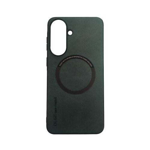  Silikonska futrola OLGE Magnetic za Samsung S26 +/ zelena Cene