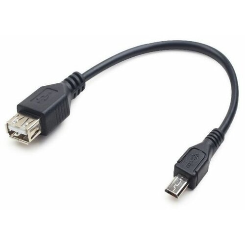 Gembird A-OTG-AFBM-03 USB OTG AF to Micro BM cable, 0.15 m adapter Slike