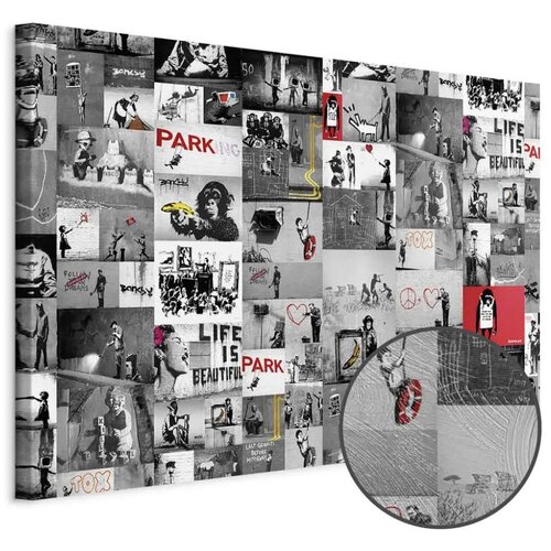  Slika - Street Art: Banksy 90x60 Premium Print Cene