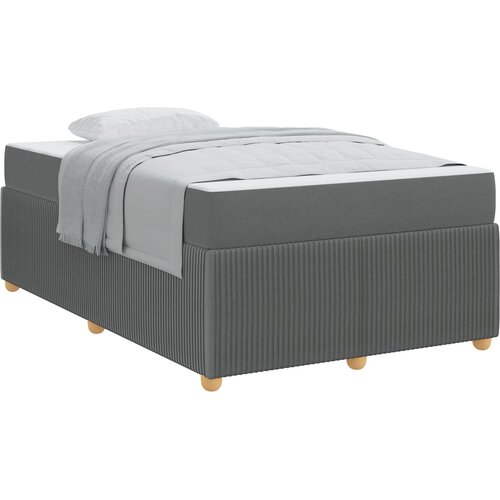  Krevetna konstrukcija Tamno siva 120 x 200 cm tkanina Slike