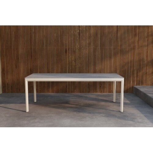 Venture Home Lino pravokutni vrtni blagovaonski stol 220 &times; 100 cm, bež Cijene
