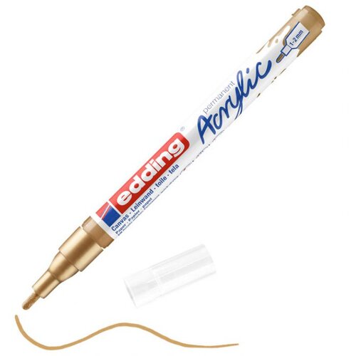 Marker AKRILNI 1-2 MM EDDING 5300924 ZLATNI Cene