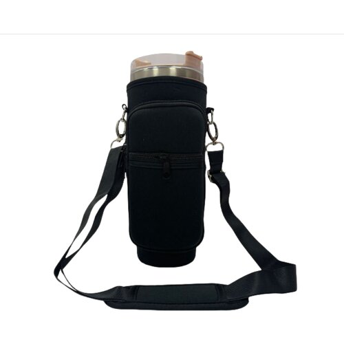 INF 40oz Izoliran Tumbler Cup Rokav z žepom in kovinsko zaponko Black, (22103423) Slike