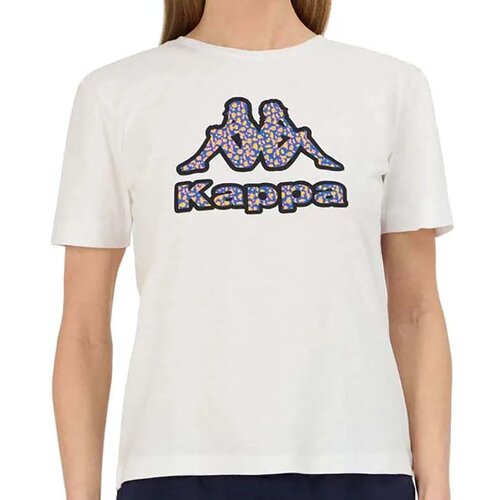 Kappa Ženska majica Logo Gopota, Bela Cene