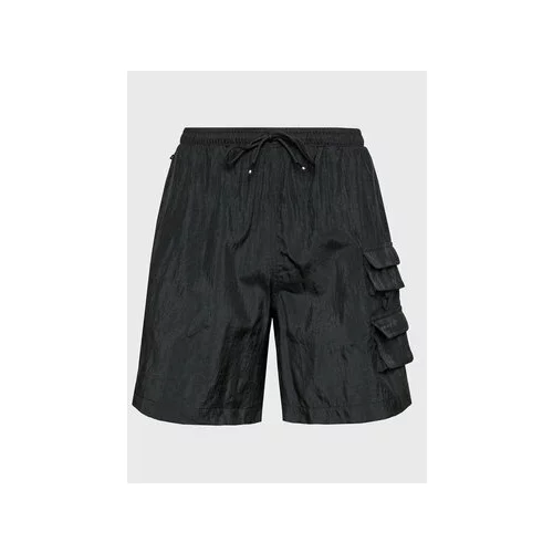 Adidas Športne kratke hlače Reveal Material Mix HS8889 Črna Relaxed Fit