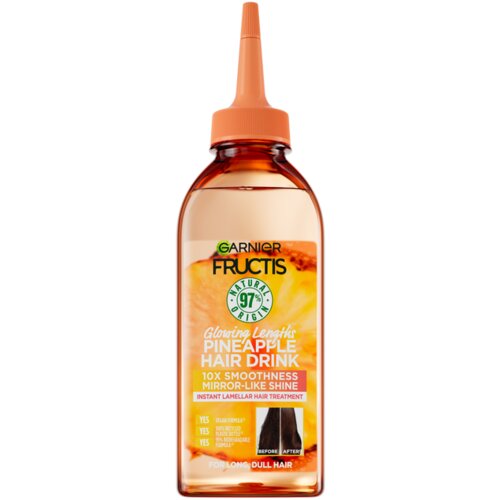 Garnier izdelek za sijaj in gladkost las - Fructis Glowing Lengths Pineapple Hair Drink Cene