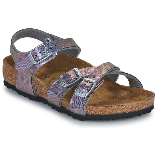 Birkenstock Kumba Kids Saffiano Iridescent Viola Vi&amp;scaron;ebojna Slike