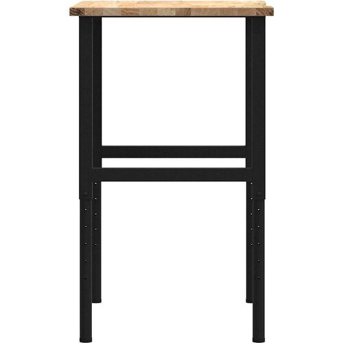 vidaXL Radni stol 80x60x(71,5-98) cm puno drvo hrast Cene