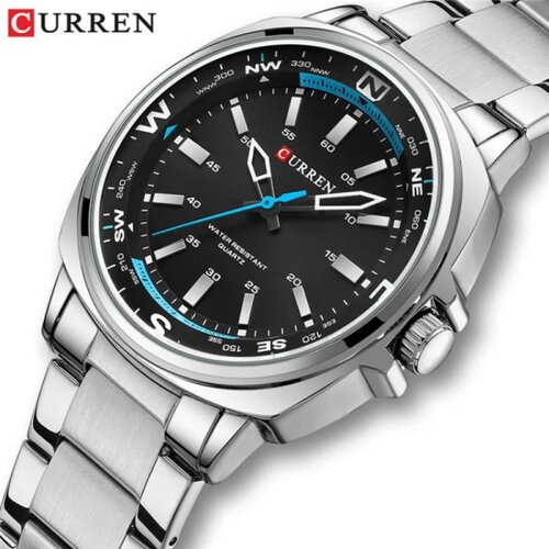 Curren naviforce ženski sat 8455, srebrni Slike