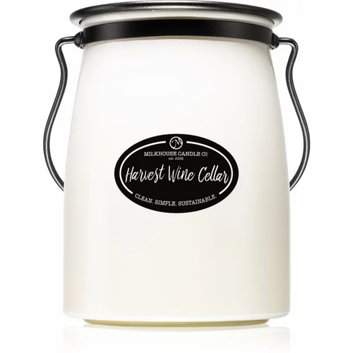 Milkhouse Candle Co. Creamery Harvest Wine Cellar dišeča sveča Butter Jar 624 g
