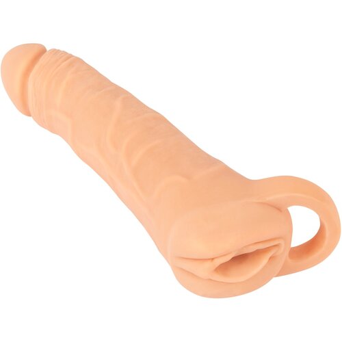 Nature Skin 2in1 Extension & Masturbator Large 23.8cm Cene
