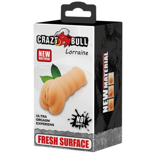 Crazy Bull Lorraine masturbator u obliku vagine od TPE-a &amp;mdash; 14,8 cm &amp;mdash; BM 9217U Slike
