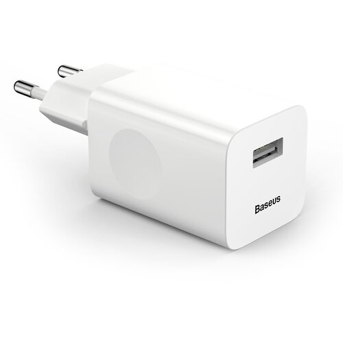 Baseus polnilec 24W USB TipA QC bel CCALL-BX02 Slike