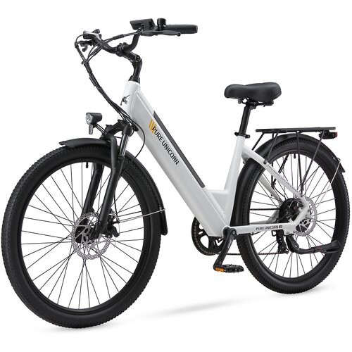 Generic PURE UNICORN U2 27,5&amp;quot; električno kolo, Step-Thru, 48V 12,8Ah baterija, belo, (22048416) Slike