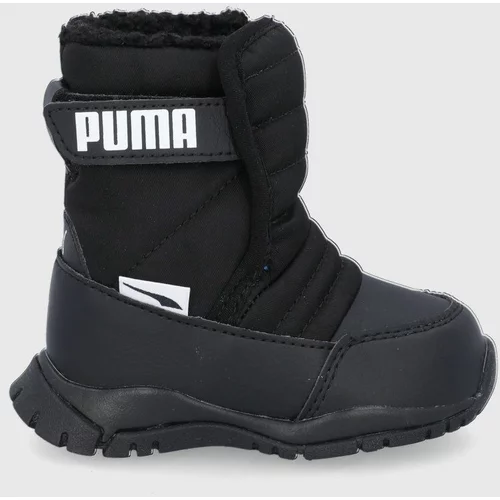 Puma Otroške snežke Nieve Boot Wtr Ac Inf črna barva