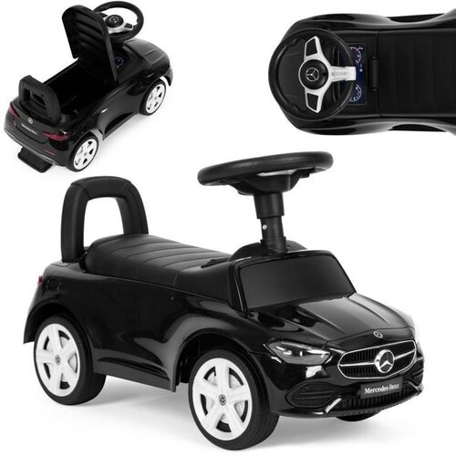 ECO TOYS EcoToys Guralica Mercedes C CLASS sa interaktivnim volanom i zvucima, Crna Slike