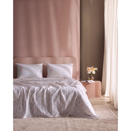 Madame coco Set letnje posteljine Rouge, 3 komada, Pamučni, 150x220cm, Roze Cene