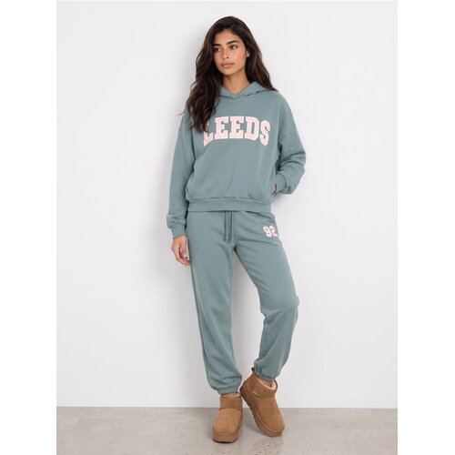 Sinsay Oversize hoodie s natpisom Cijene
