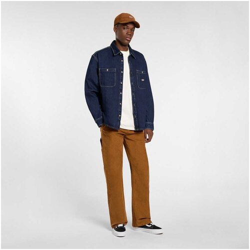 Dickies Lahkotne hlače &amp;amp; Harem hlače Corduroy carpenter Kostanjeva Slike