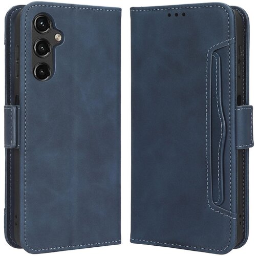 INORCO Za Samsung Galaxy A24 4G telefon z več režami za kartice, usnjena torbica, stojalo za denarnico, pokrov za mobilni telefon, (22036214) Slike