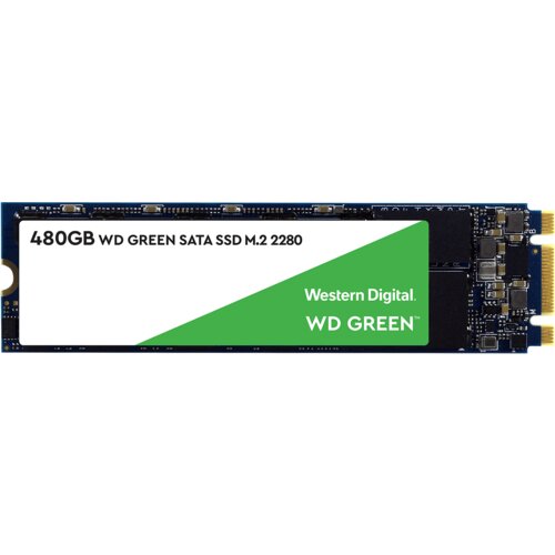 Western Digital WD Green 480GB M.2 2280 SATA3 (WDS480G2G0B) SSD Slike