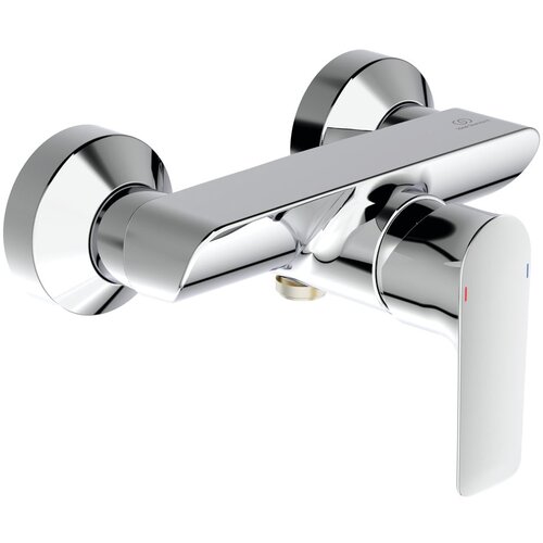 Ideal Standard Stenska armatura za tuš v sijajno srebrni barvi Connect Air – Cene