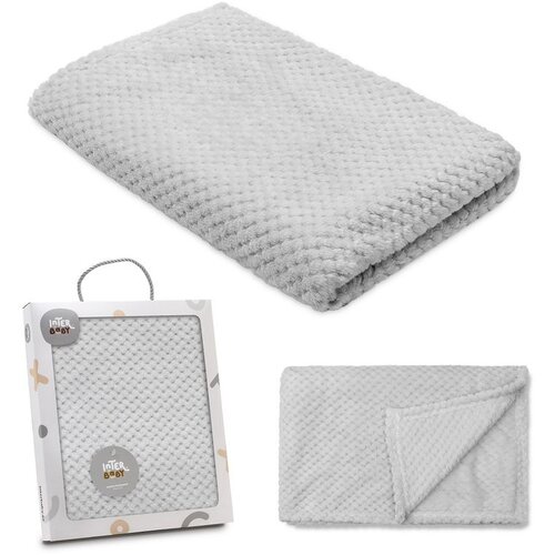 Interbaby dekica Popocorn 80x110 siva Cijene