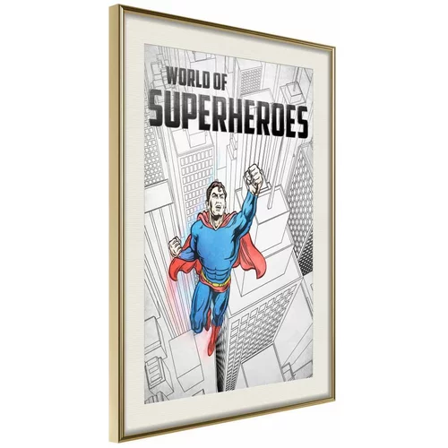  Poster - Superhero 40x60