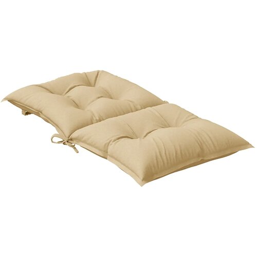  Jastuci za stolice 4 kom pro&amp;scaron;arano bež 100x50x7 cm tkanina Slike
