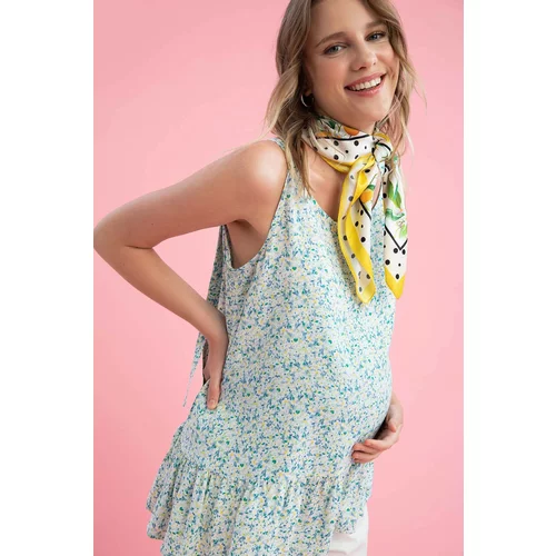 Defacto Regular Fit Maternity Strap Pattern, Singlet