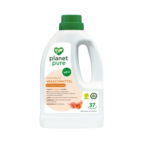 Planet Pure Zeli&amp;scaron;čni detergent za pranje perila na osnovi milnih ore&amp;scaron;čkov Slike