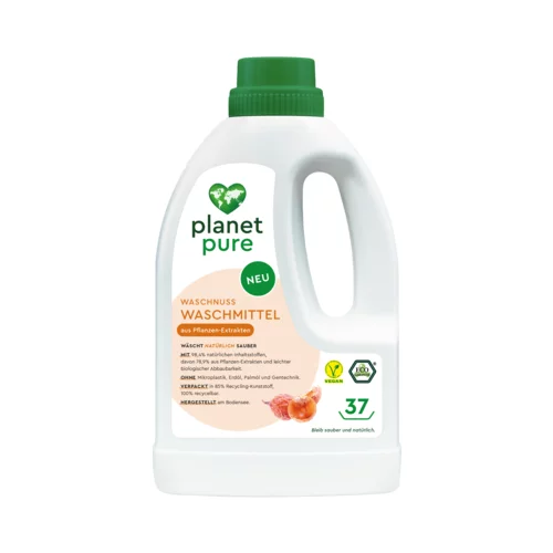 Planet Pure Zeliščni detergent za pranje perila na osnovi milnih oreščkov