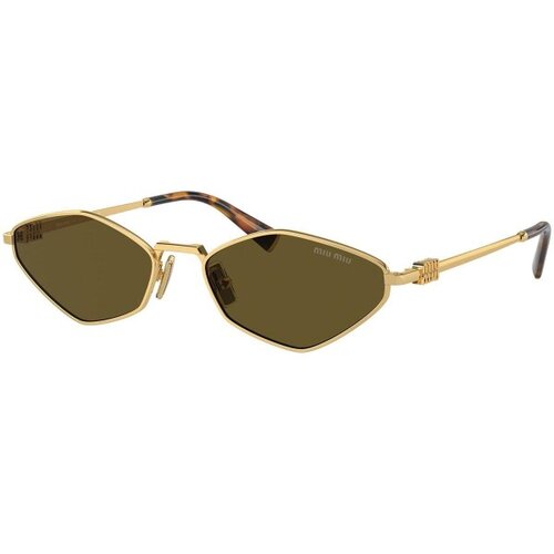 Miu Miu MU56ZS 5AK09Z ONE SIZE (56) Zlata/Rjava Cene