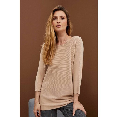Moodo Bat sweater - beige Slike