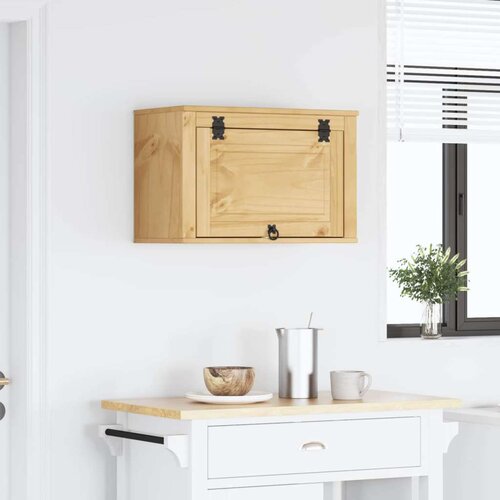  Cabinet s pohranom Med 60 x 32 x 40 cm Čvrsto borovo drvo Slike