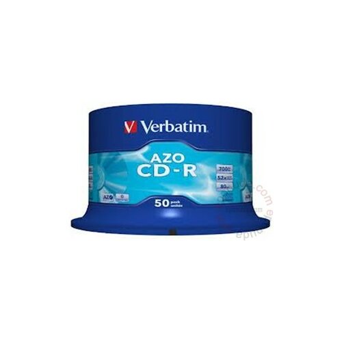 Verbatim CD-R CRYSTAL 700MB 52X 43343 disk Slike