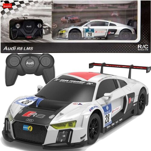  Auto r/c 1:24 na daljinsko upravljanje sportski audi r8 lms bijeli Cijene