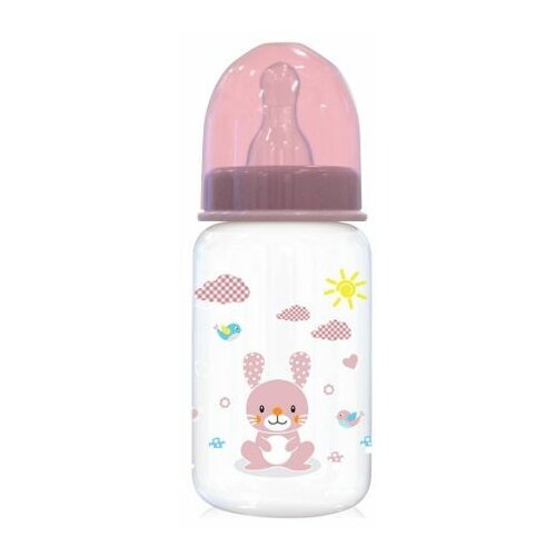 Lorelli flašica za bebe 125 ml roze Slike