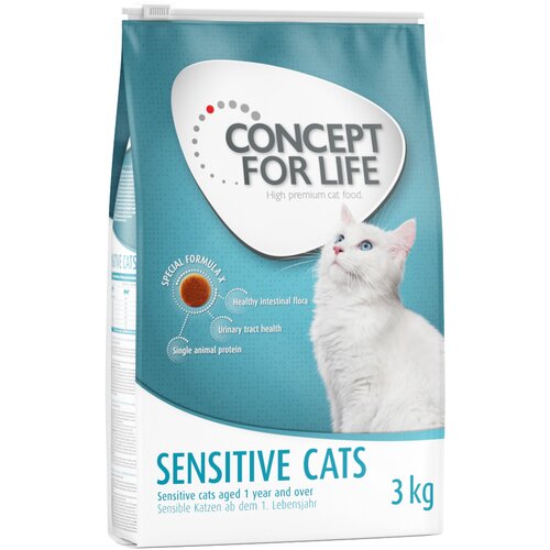 Concept for Life Sensitive Cats &ndash; izbolj&scaron;ana receptura! - 3 kg Cijene